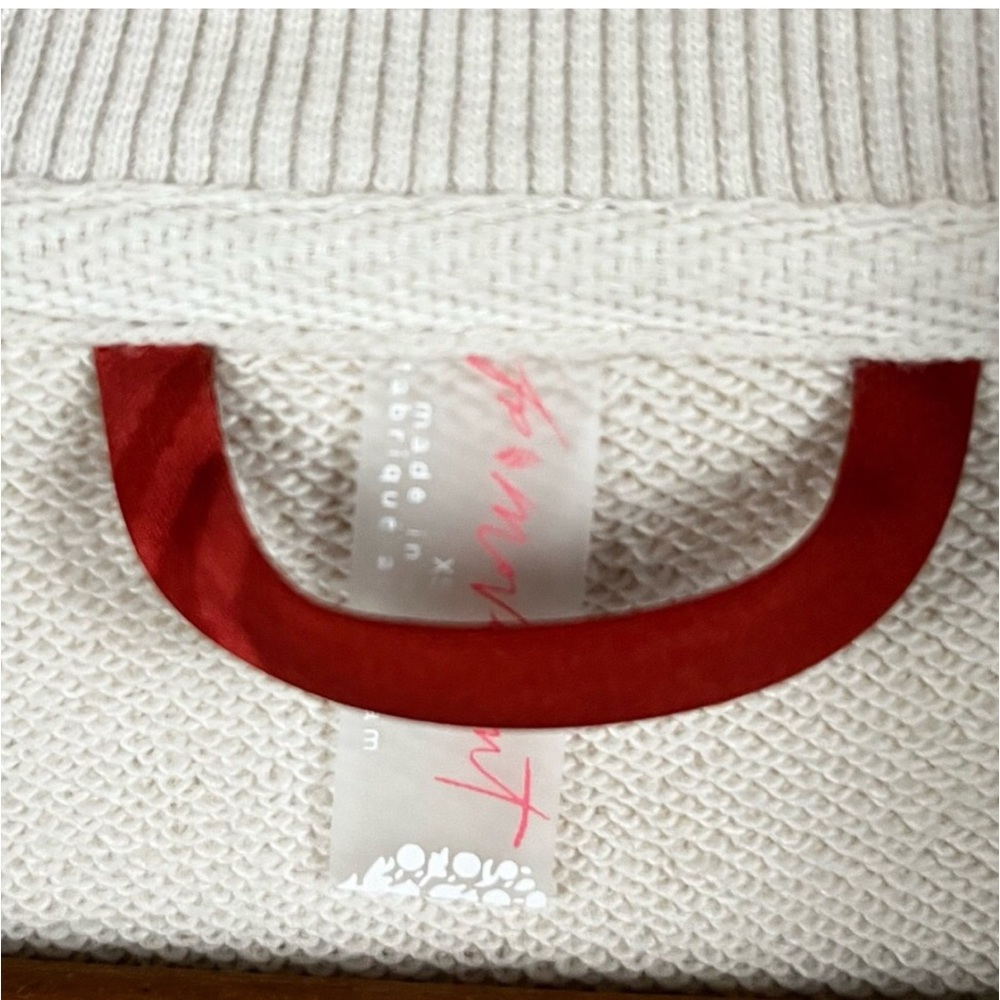 FREE PEOPLE MOVEMENT Daybreak Sweat 1/2 Zip Pullover Jacket / Chai Combo / XS - Picture 12 of 14